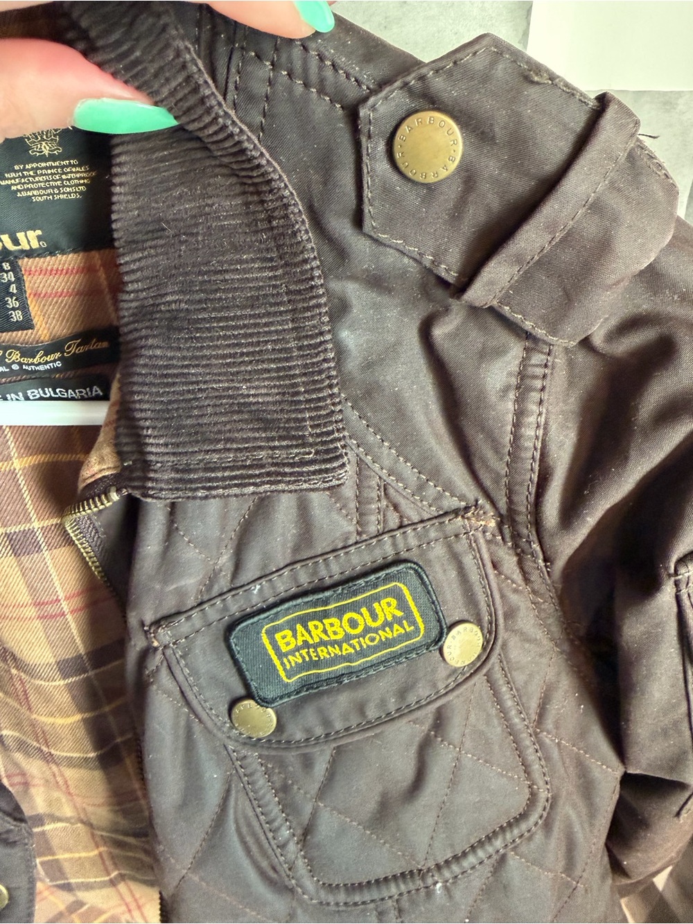 Women’s Barbour Beadnell Jacket Wax Brown - Picture 2 of 6